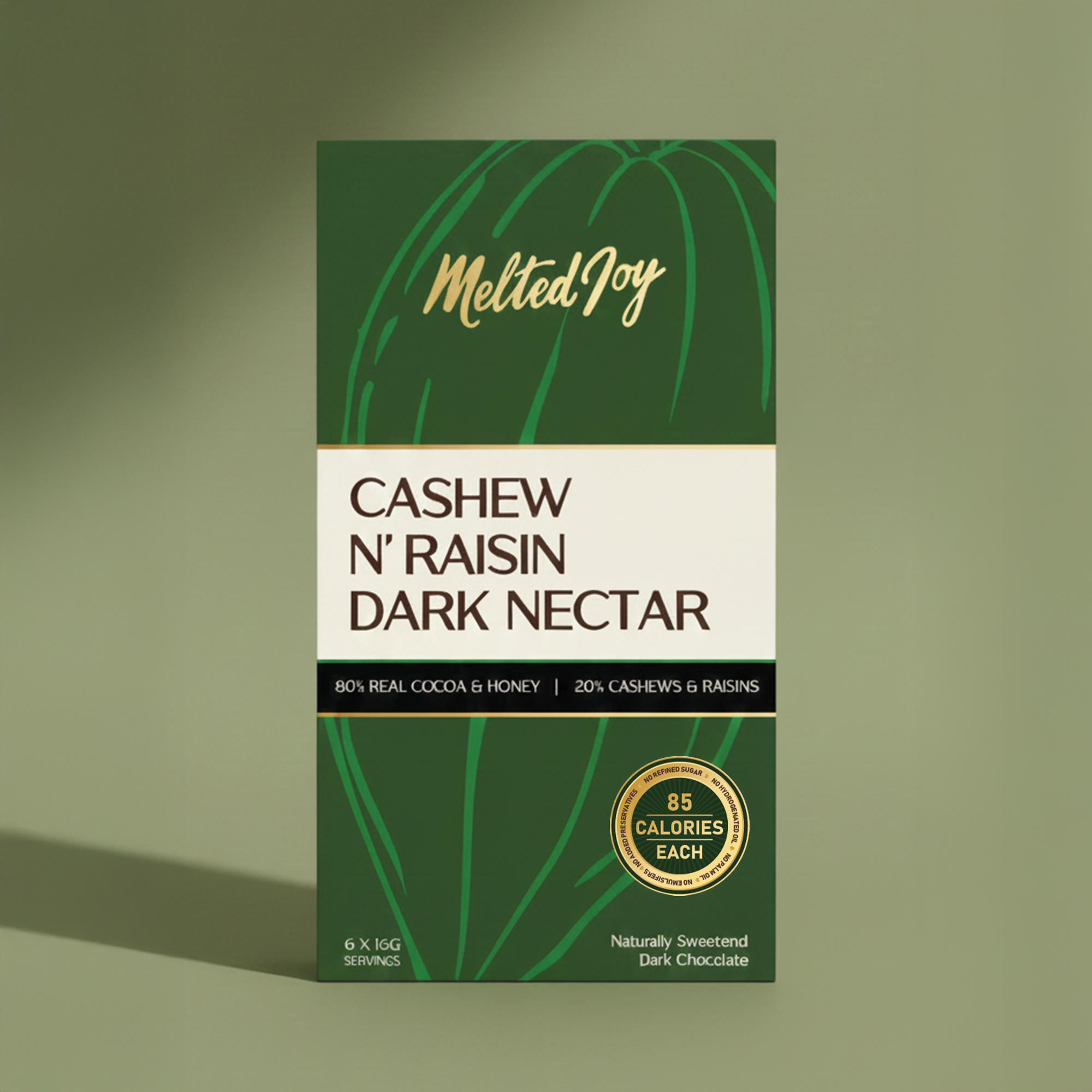 Cashew N'Raisin Dark Nectar - Pack of 6